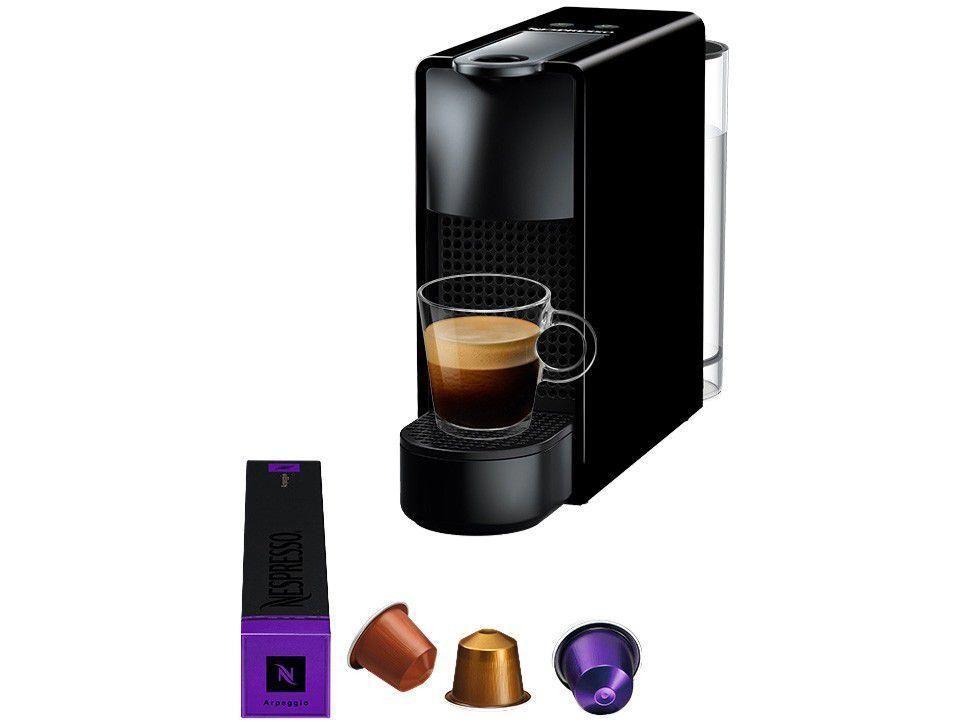 Cafeteira Nespresso Essenza Mini Preta - 1