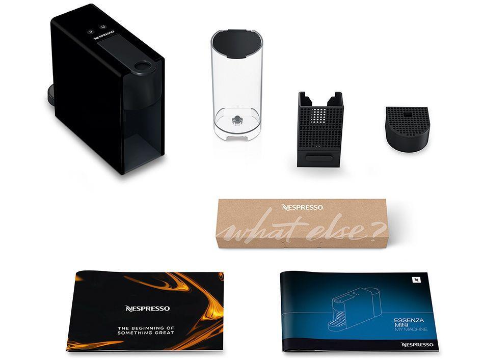 Cafeteira Nespresso Essenza Mini Preta - 5