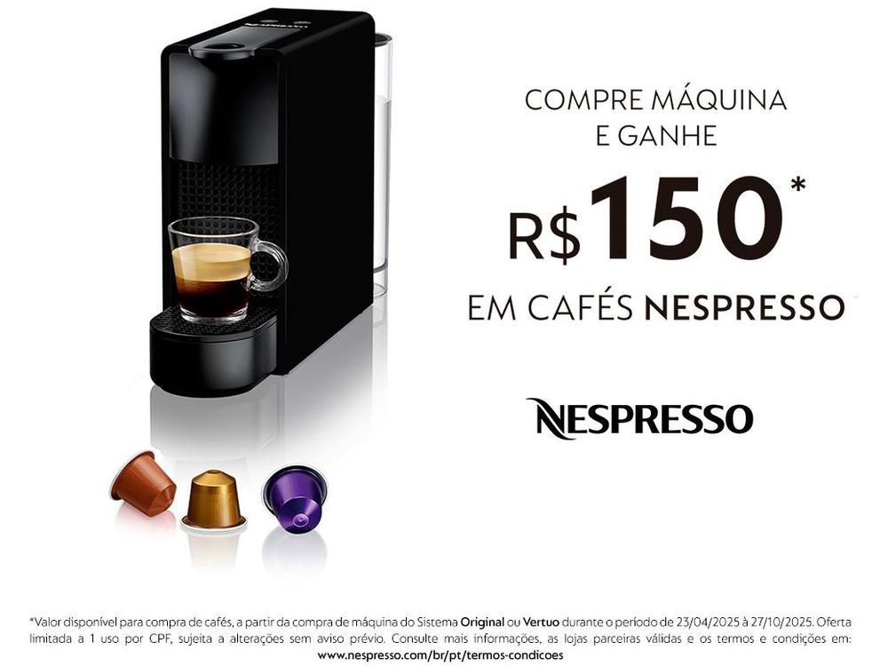 Cafeteira Nespresso Essenza Mini Preta - 2