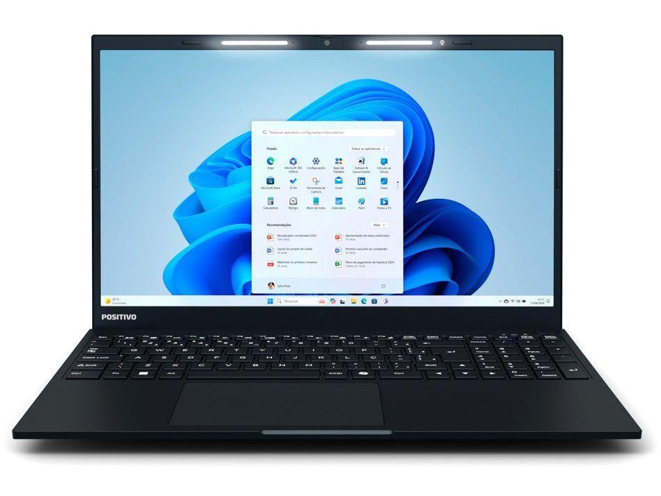 Notebook Positivo Vision R15 R58256 A-15 AMD Ryzen 5 8GB RAM SSD 256GB 15,6" Full HD Windows 11 3002880 - 7