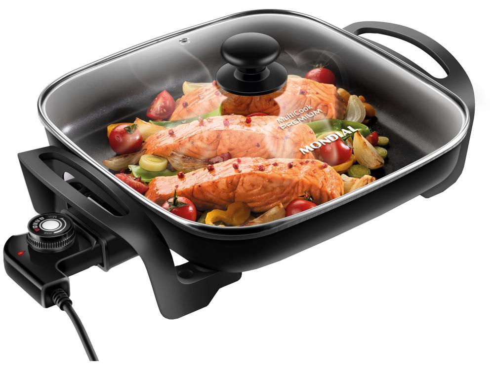 Panela Elétrica Multifuncional Quadrada Mondial - 15