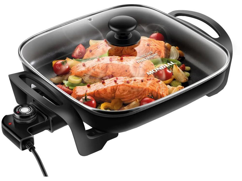 Panela Elétrica Multifuncional Quadrada Mondial - 1