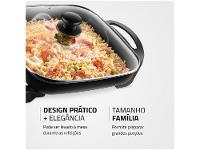 Panela Elétrica Multifuncional Quadrada Mondial - 11