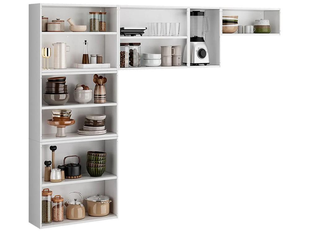 Armário de Cozinha Campacta Itatiaia Florença 10 Portas - 10