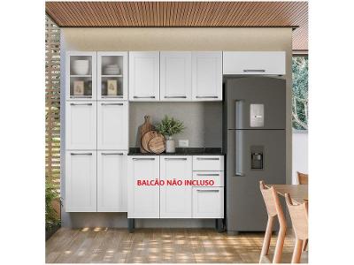 Armário de Cozinha Campacta Itatiaia Florença 10 Portas