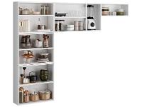 Armário de Cozinha Campacta Itatiaia Florença 10 Portas - 10