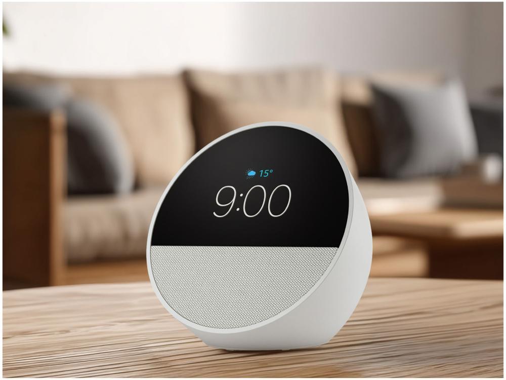 Echo Spot 2024 Smart Speaker Tela de 2,83” - 5