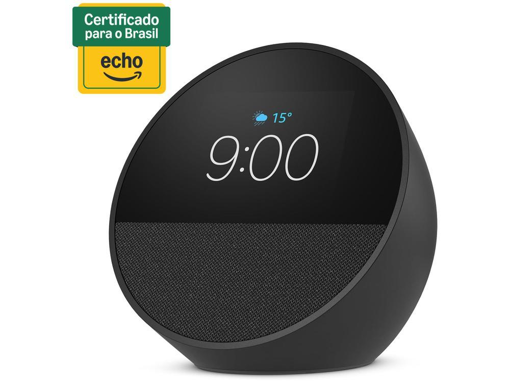 Echo Spot 2024 Smart Speaker Tela de 2,83” - 2