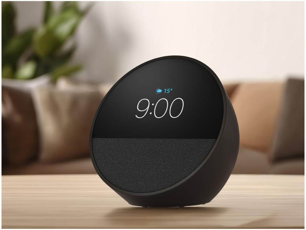 Echo Spot 2024 Smart Speaker Tela de 2,83” - 5