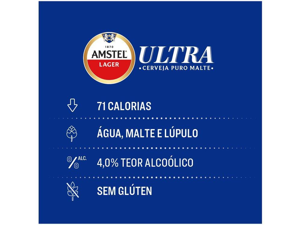 Cerveja Amstel Ultra Pilsen Lager 12 Unidades - 3