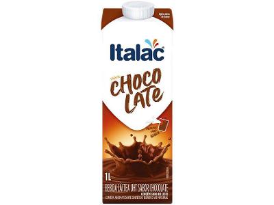Bebida Láctea UHT Italac 40065901 Chocolate 1L
