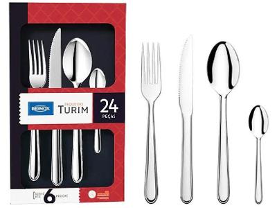 Faqueiro Brinox Inox Turim 5111/142