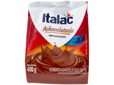 Achocolatado em Pó Italac Food Service Instantâneo Chocolate Sachê 400g