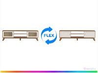 Rack para TV até 75" Artely Charlotte - 2