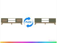 Rack para TV até 75" Artely Charlotte - 2