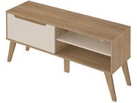 Rack para TV até 60" 1 Porta Artely Lotus - 3