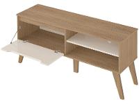 Rack para TV até 60" 1 Porta Artely Lotus - 4