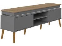 Rack para TV até 75" 2 Portas Artely Lumina - 7