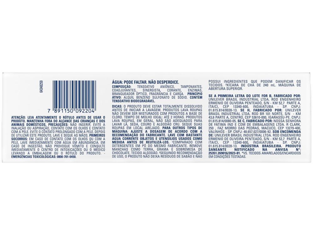 Sabão em Pó Omo Branco Absoluto Expert 720g - 7