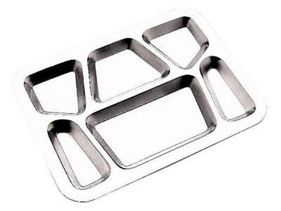 Bandeja Inox Tramontina Retangular Service 61411060