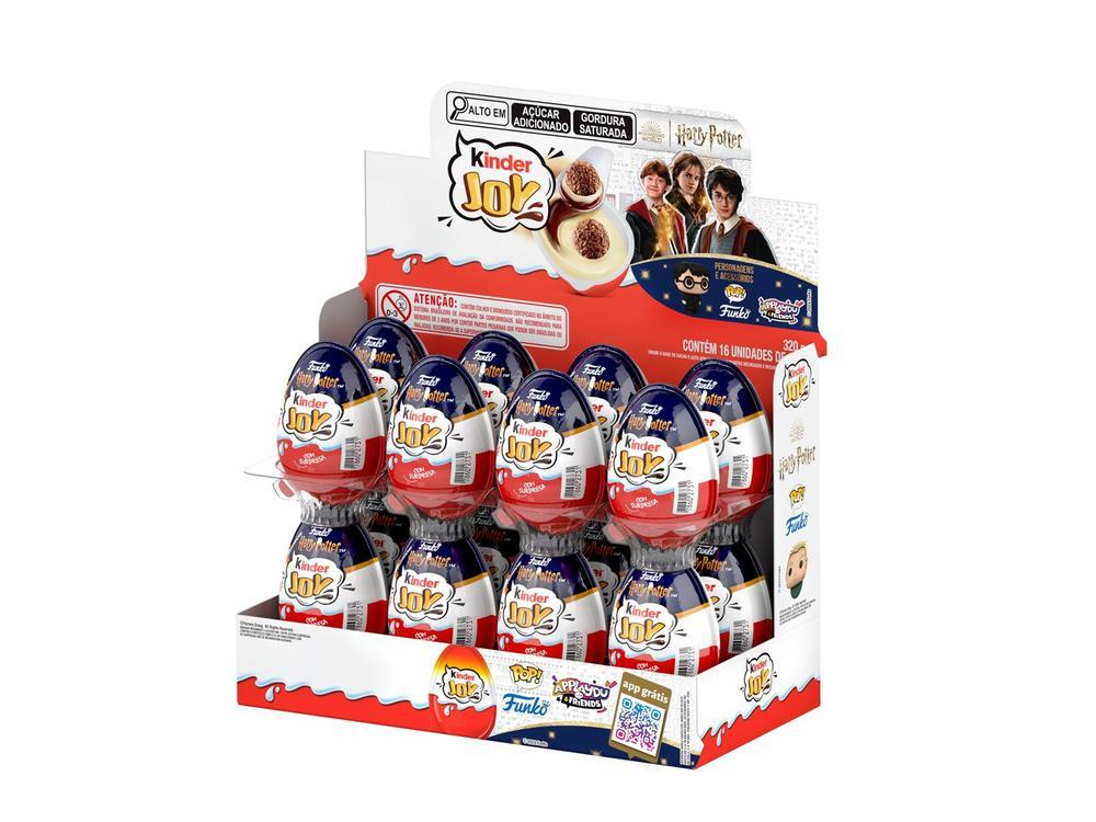 Ovinho de Chocolate Kinder Joy Chocolate ao Leite 320g Display com 16 Unidades Ferrero - 1