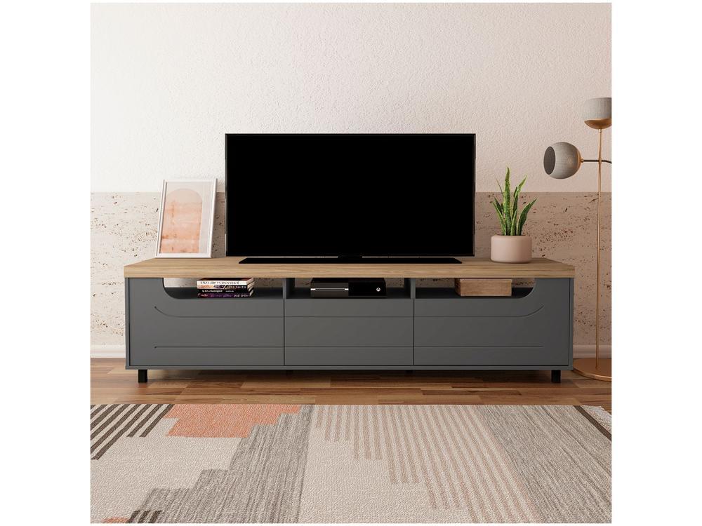 Rack para TV até 75" 1 Gaveta 2 Portas Artely Mercury - 1