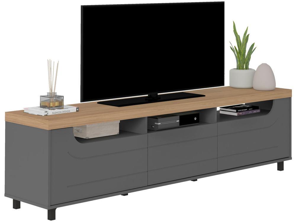 Rack para TV até 75" 1 Gaveta 2 Portas Artely Mercury - 2