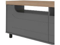 Rack para TV até 75" 1 Gaveta 2 Portas Artely Mercury - 5