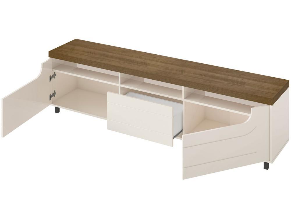 Rack para TV até 75" 1 Gaveta 2 Portas Artely Mercury - 4
