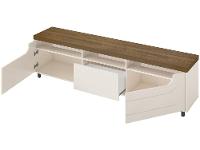 Rack para TV até 75" 1 Gaveta 2 Portas Artely Mercury