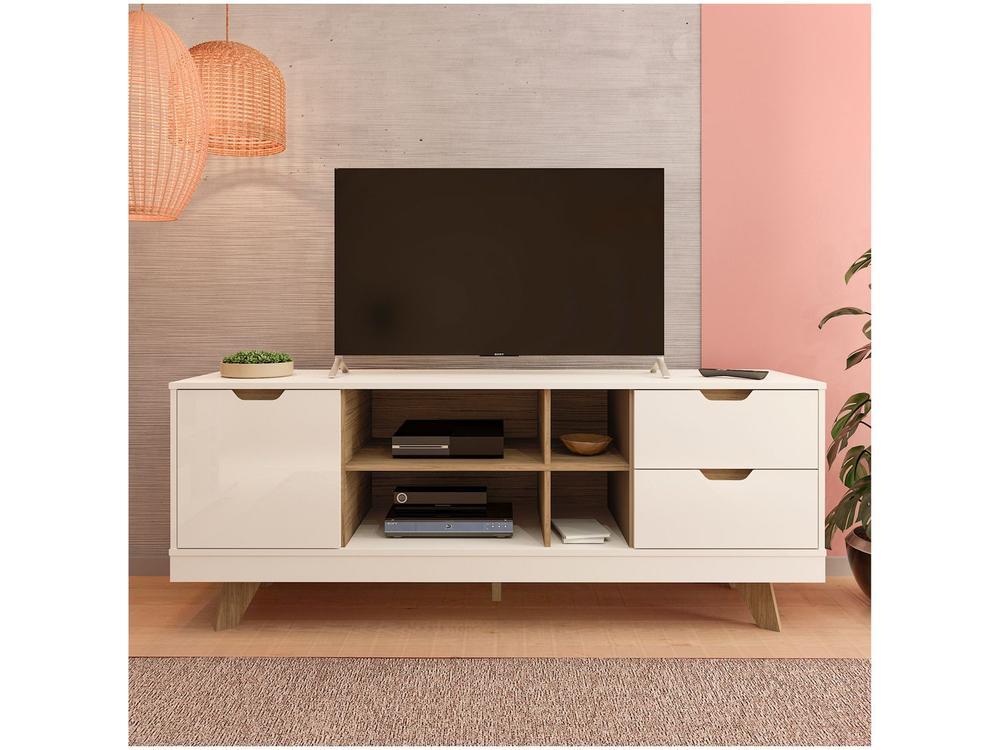 Rack para TV até 65" 2 Gavetas 1 Porta Artely Michigan - 1