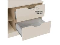 Rack para TV até 65" 2 Gavetas 1 Porta Artely Michigan