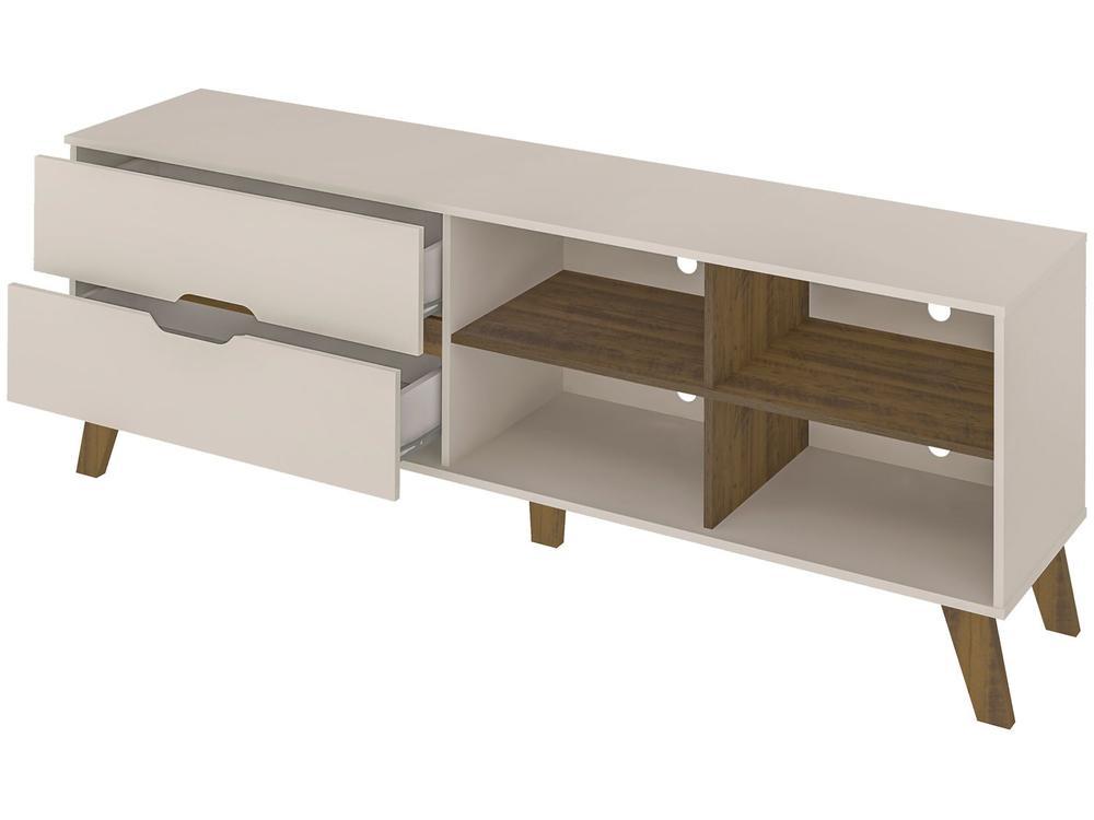 Rack para TV até 75" 2 Gavetas Artely Verona - 4