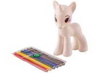 Boneca Club Girls Pintura com Unicórnio e Canetas