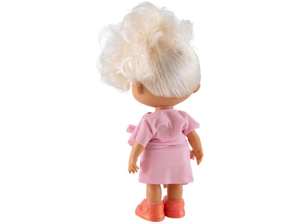 Boneca Club Girls Banho com Roupão Fralda - 4