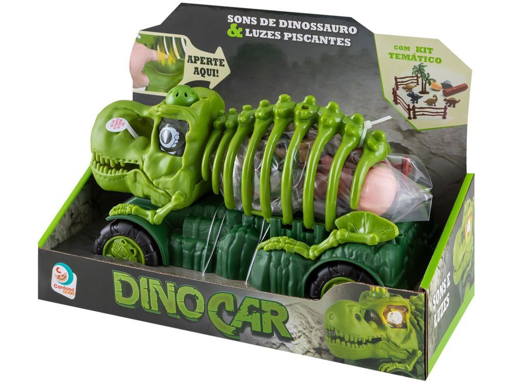 Carrinho Dinossauro Dinocar Cardoso Toys - 8