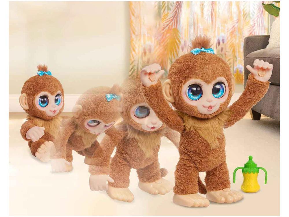 Pelúcia Fur Real Amendoim O Macaco Brincalhão - 4