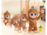 Pelúcia Fur Real Amendoim O Macaco Brincalhão