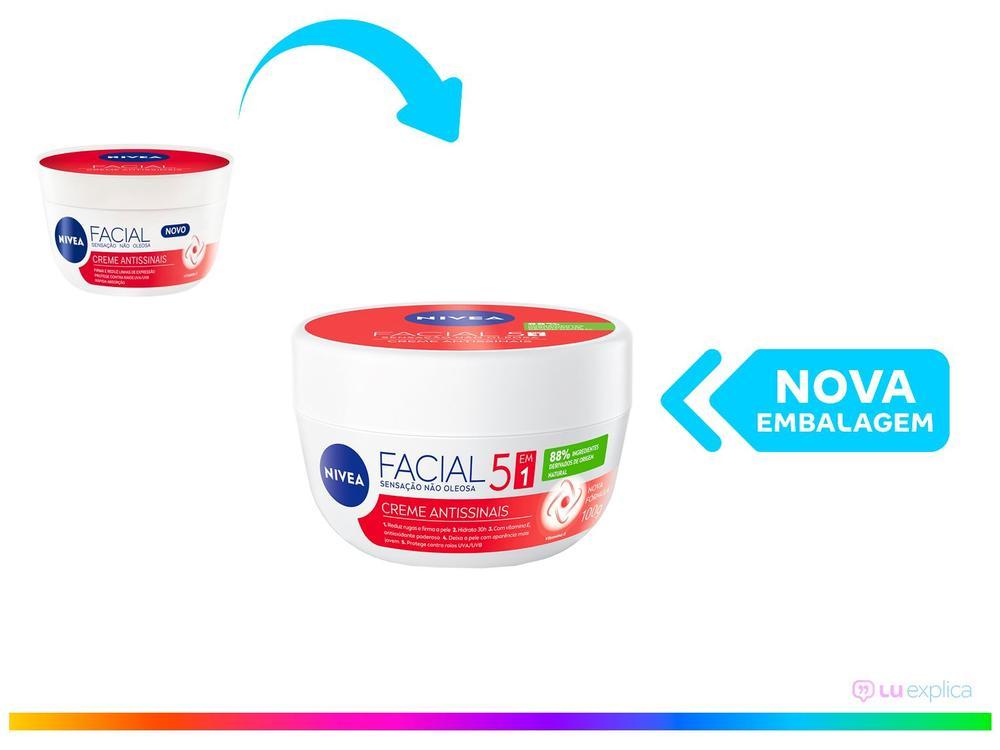 Creme Facial NIVEA Antissinais Ultraleve 7 em 1 100g - 10