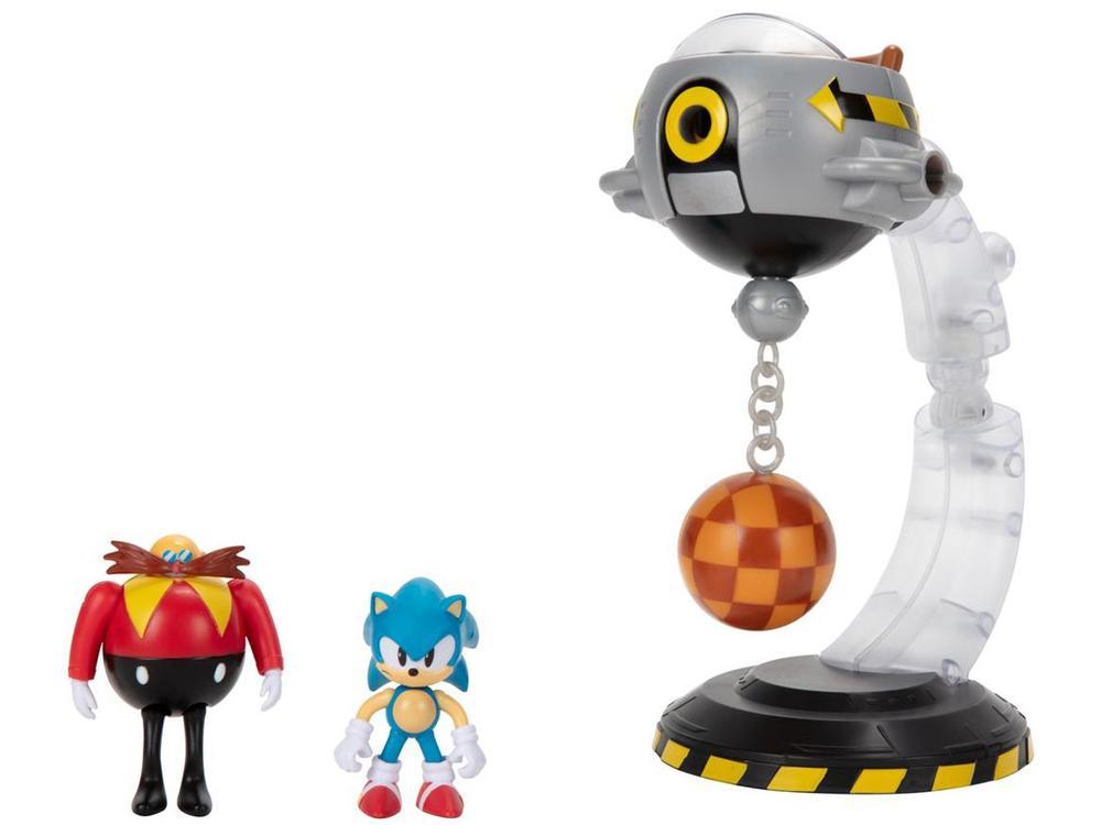 Playset Sonic The Hedgehog Batalha Veículo Egg - 2
