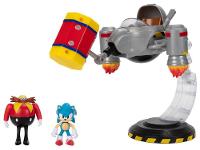 Playset Sonic The Hedgehog Batalha Veículo Egg - 3