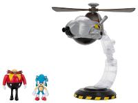 Playset Sonic The Hedgehog Batalha Veículo Egg - 5