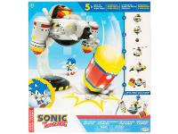 Playset Sonic The Hedgehog Batalha Veículo Egg - 6