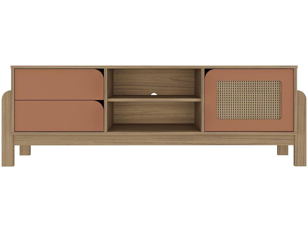 Rack para TV até 65" 2 Gavetas 1 Porta Artely Nature - 3