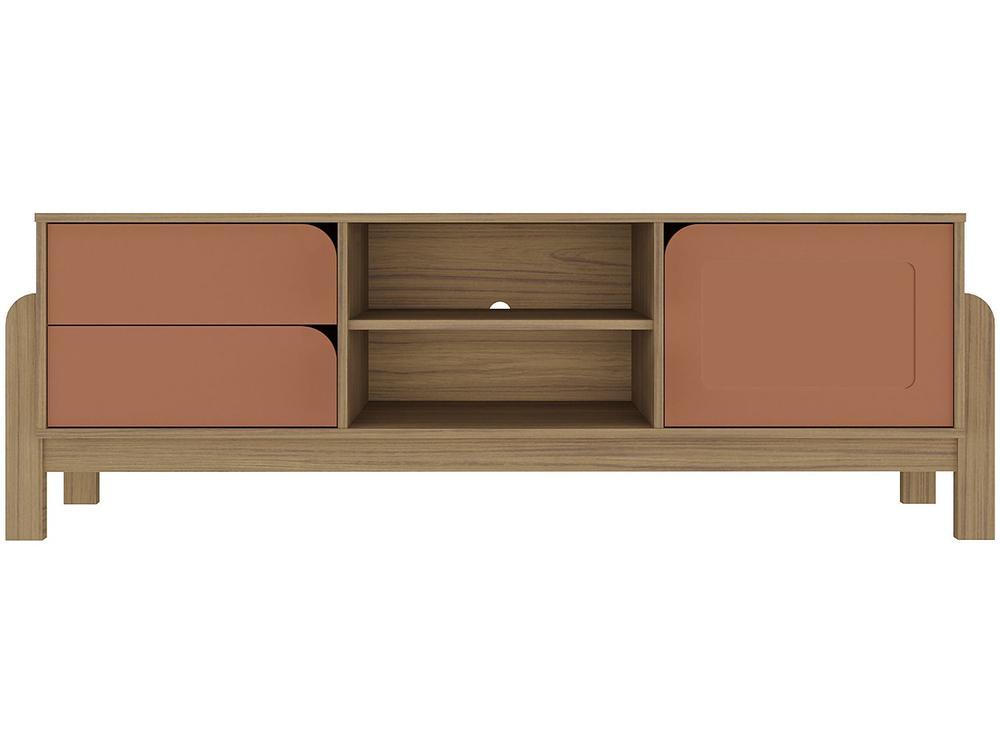 Rack para TV até 65" 2 Gavetas 1 Porta Artely Nature - 4