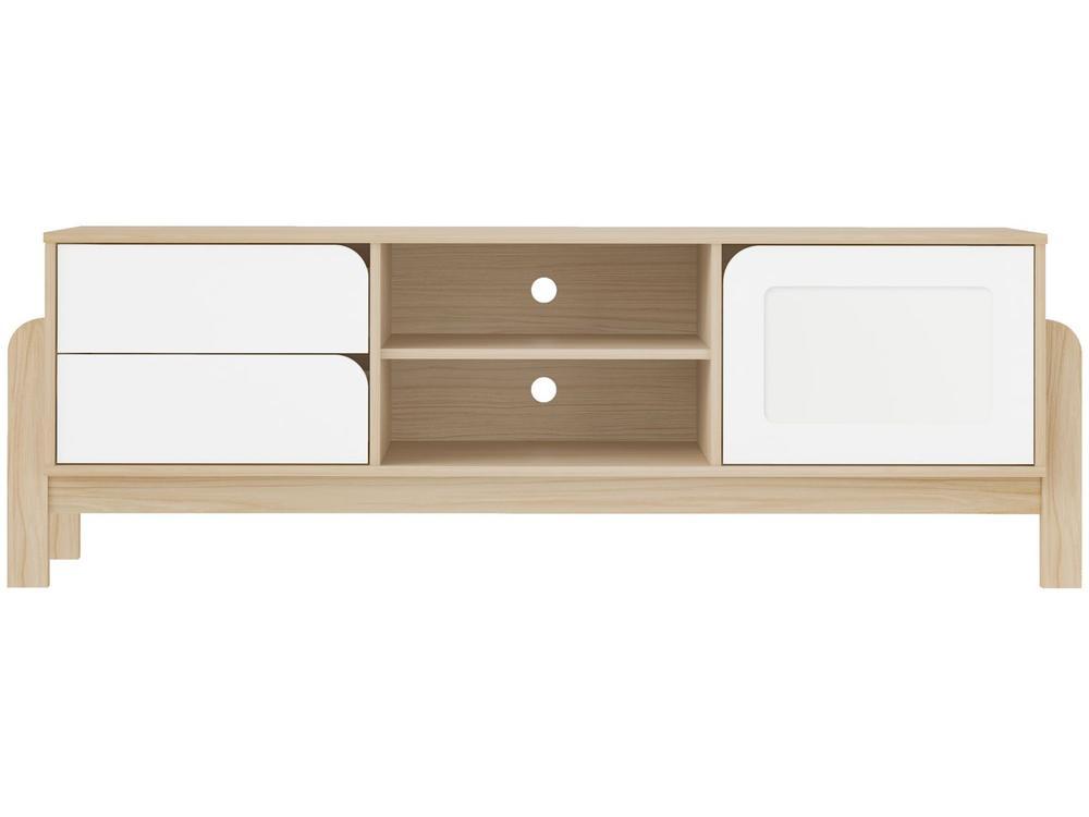 Rack para TV até 65" 2 Gavetas 1 Porta Artely Nature - 4