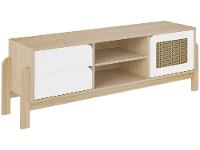 Rack para TV até 65" 2 Gavetas 1 Porta Artely Nature - 6