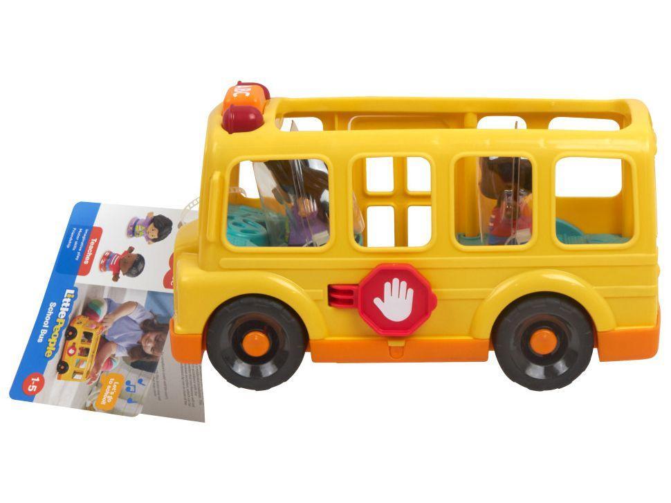 Ônibus Little People Escolar Mattel com Acessórios - 5