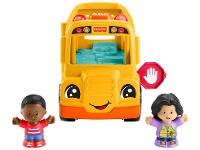 Ônibus Little People Escolar Mattel com Acessórios - 1
