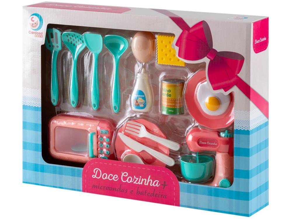 Kit Cozinha Infantil Doce Cozinha Micro-ondas e - 6